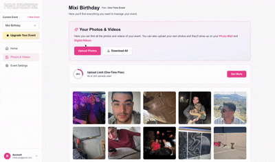 Event Photo Sharing App